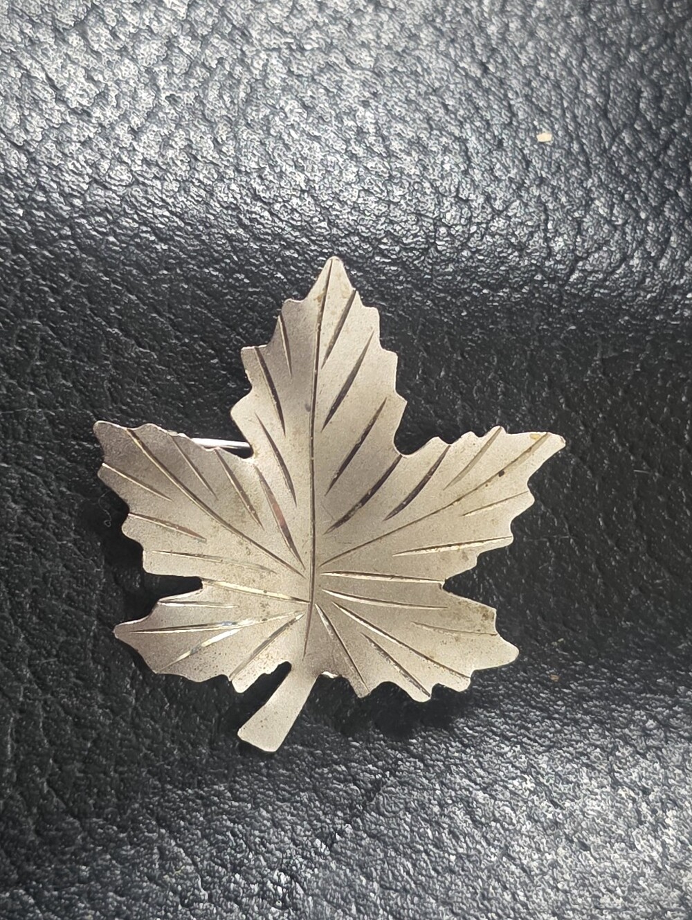 Sterling Silver 925 Maple Leaf Brooch